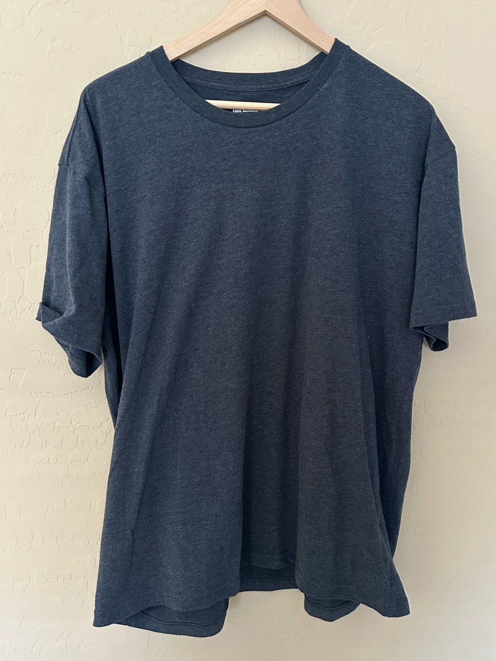 Men's True Classic Crew Neck T-Shirt - Dark Heather Blue XXL